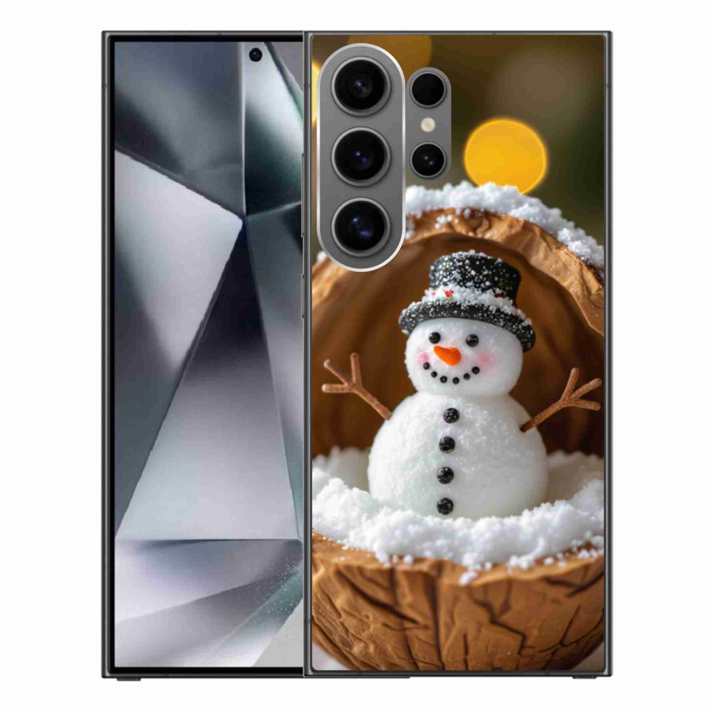 Gél borítás mmCase Samsung Galaxy S24 Ultra - hóember 4