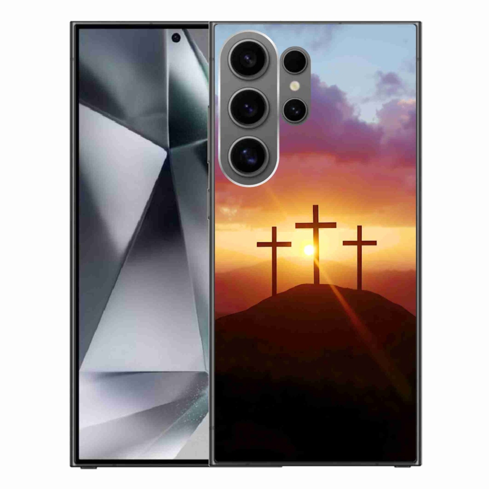 Zselés borítás mmCase Samsung Galaxy S24 Ultra készülékhez - három kereszt