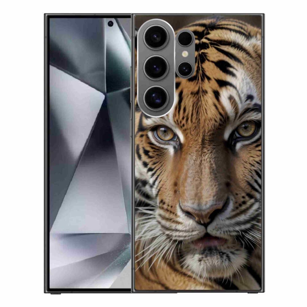 Gél borítás mmCase Samsung Galaxy S24 Ultra készülékhez - tigris nézet