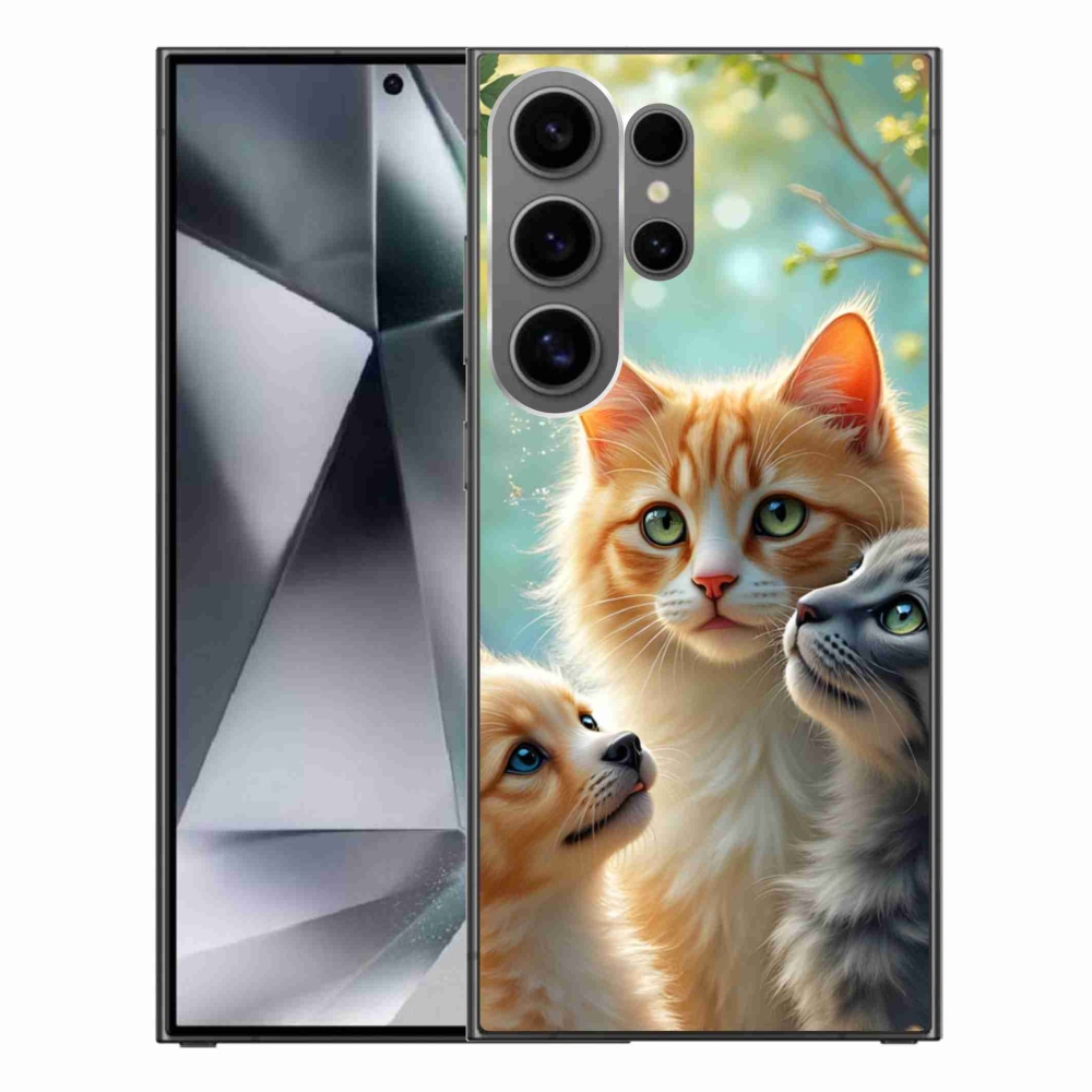 Gél borító mmCase Samsung Galaxy S24 Ultra - állati barátság 2