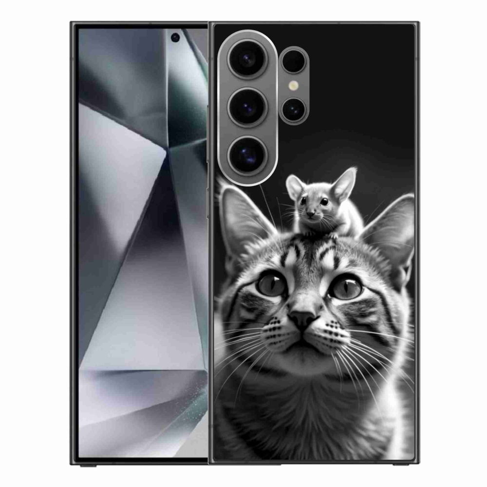 Gél borító mmCase Samsung Galaxy S24 Ultra - állati barátság 2