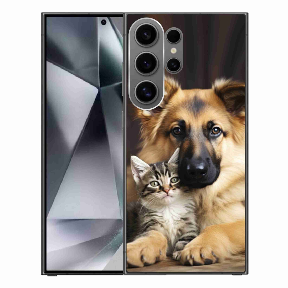 Gél borítás mmCase Samsung Galaxy S24 Ultra - állatbarátság