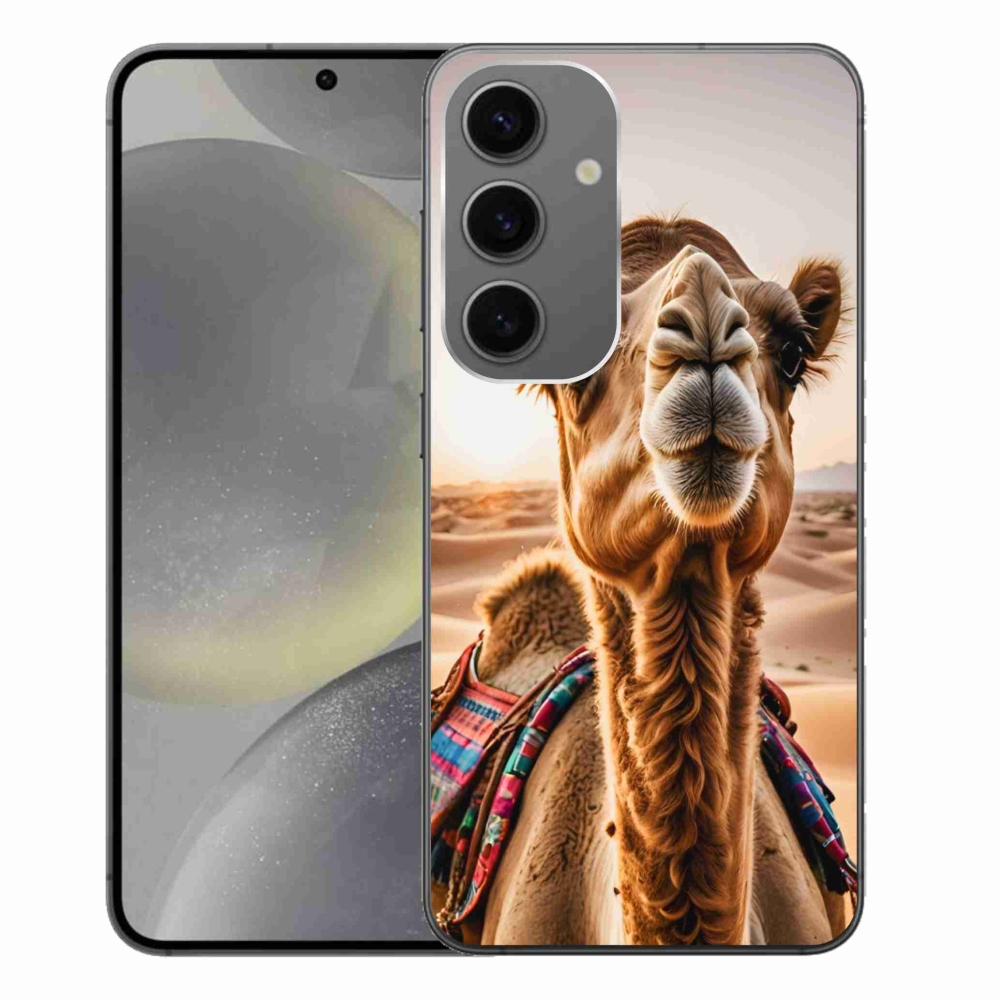 Zselés borítás mmCase Samsung Galaxy S24+ készülékhez - teve színben