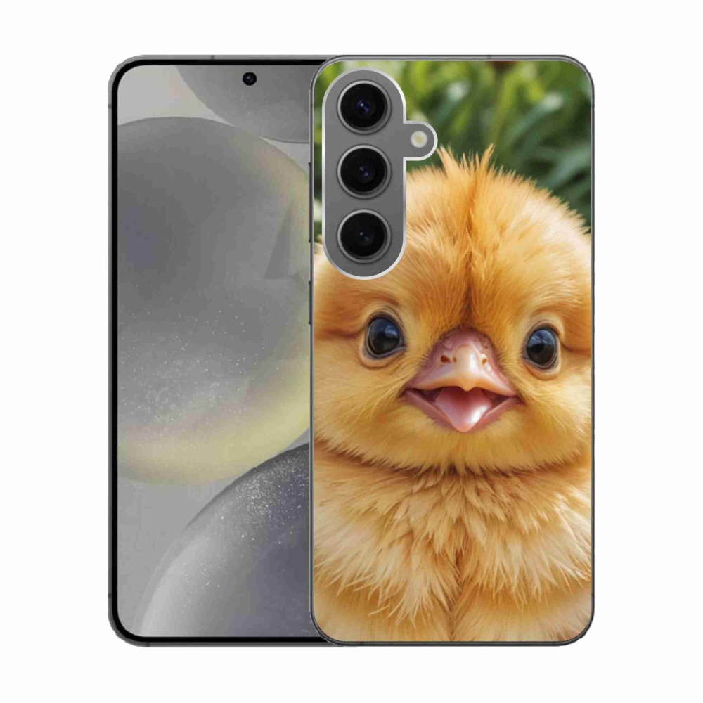 Gél borítás mmCase Samsung Galaxy S24 készülékhez - boldog csaj