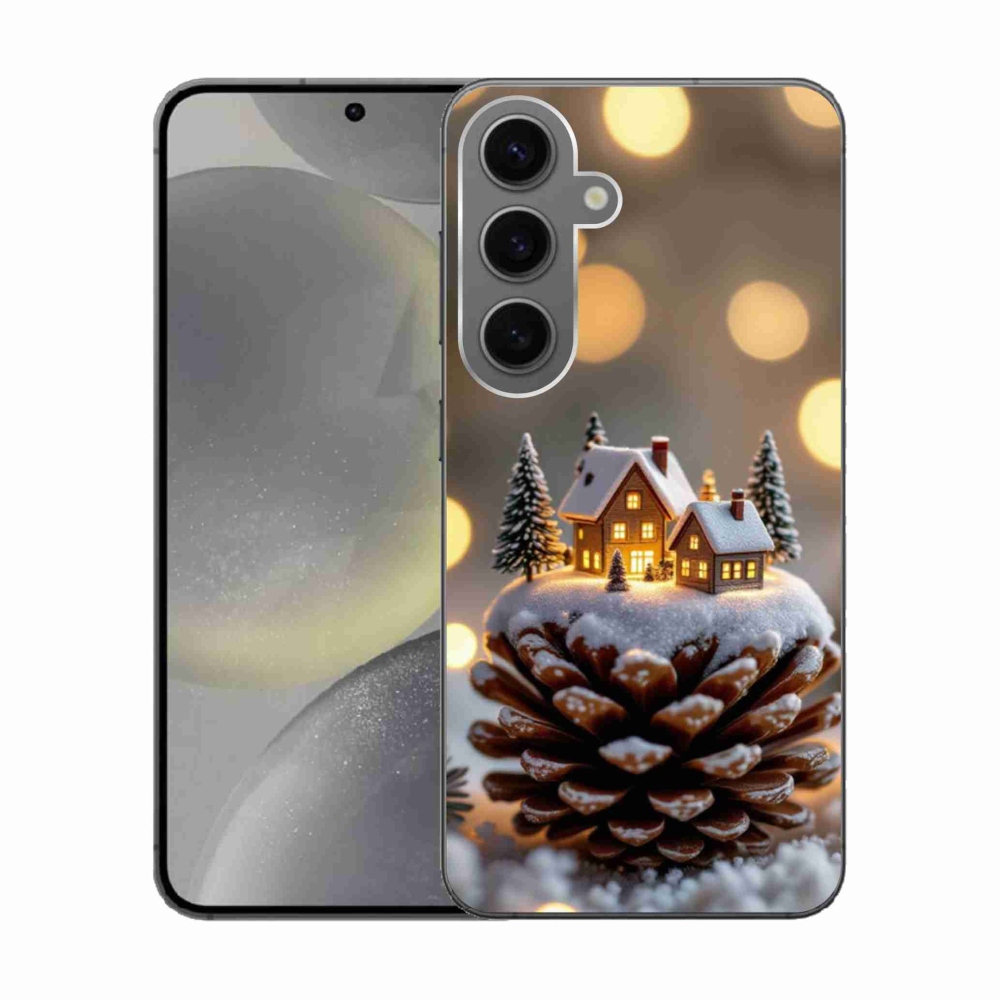 Zselés borítás mmCase Samsung Galaxy S24 - téli falu