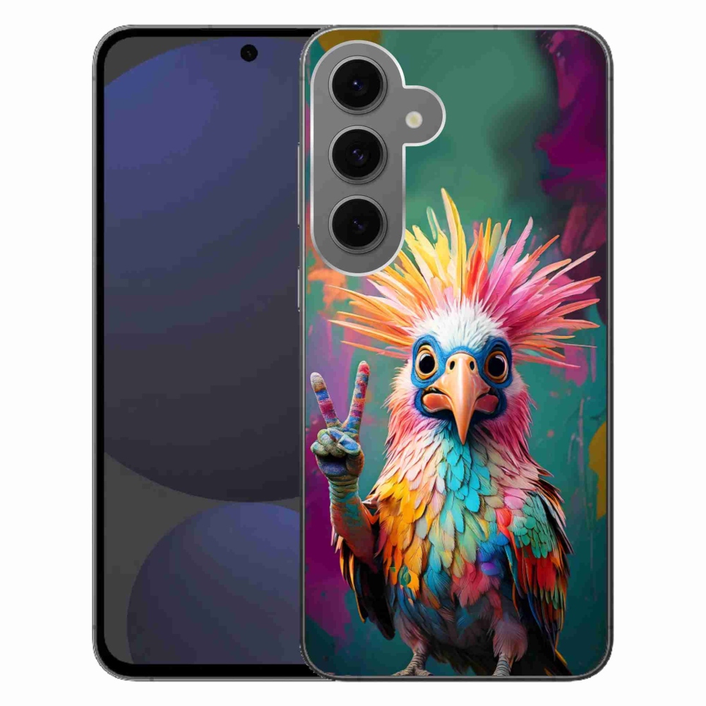 Zselés borítás mmCase Samsung Galaxy S24FE - színes lázadó