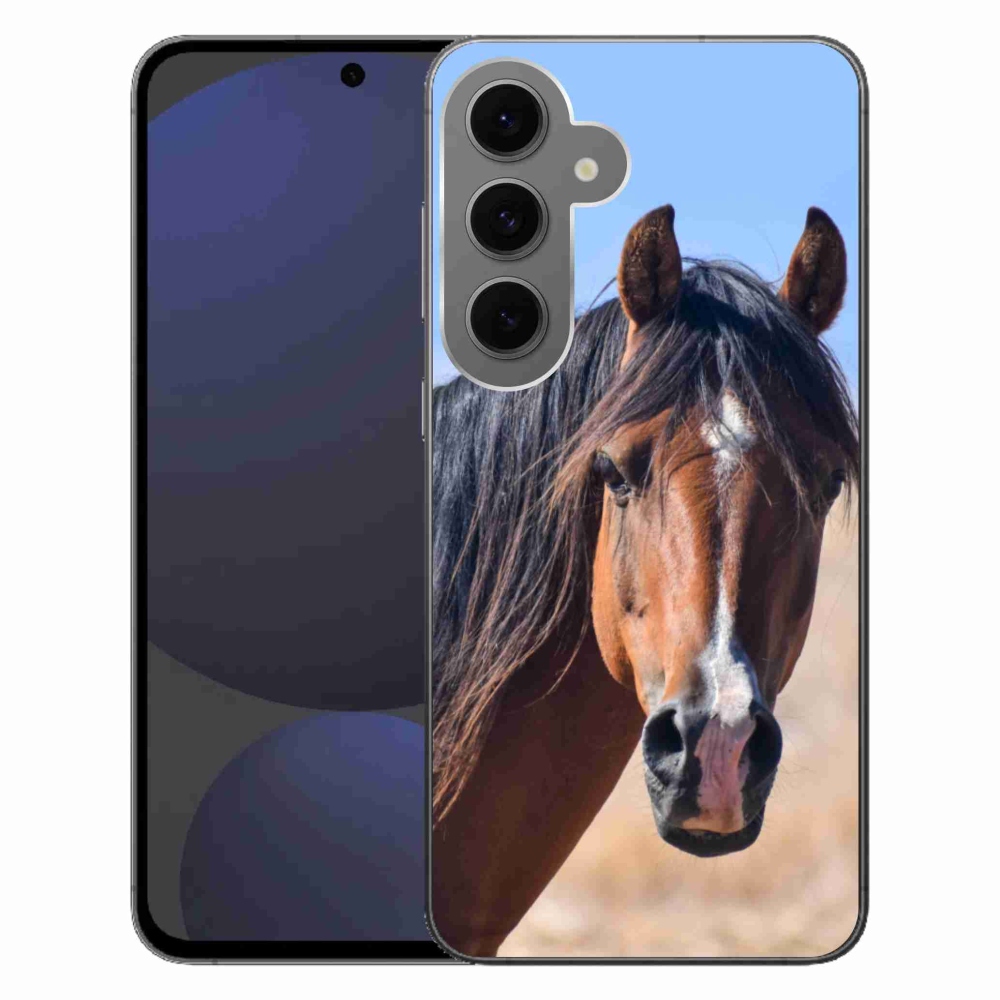 Zselés borítás mmCase Samsung Galaxy S24FE - nyugodt ló