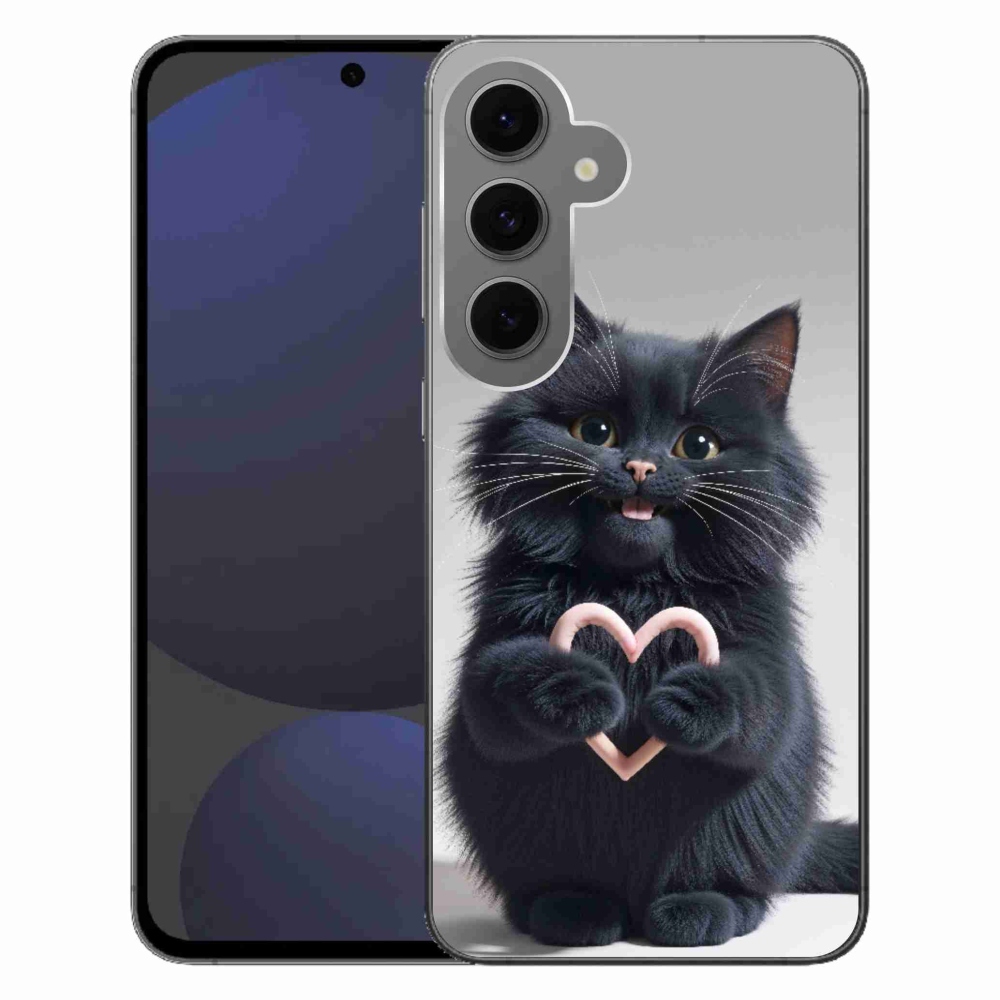 Gél borítás mmCase Samsung Galaxy S24FE - macskaszerelem 3