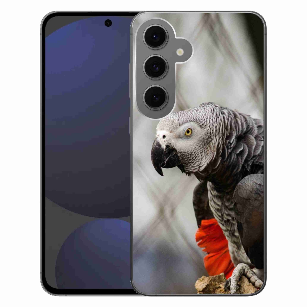 Gél borítás mmCase Samsung Galaxy S24FE készülékhez - papagáj jacko 3