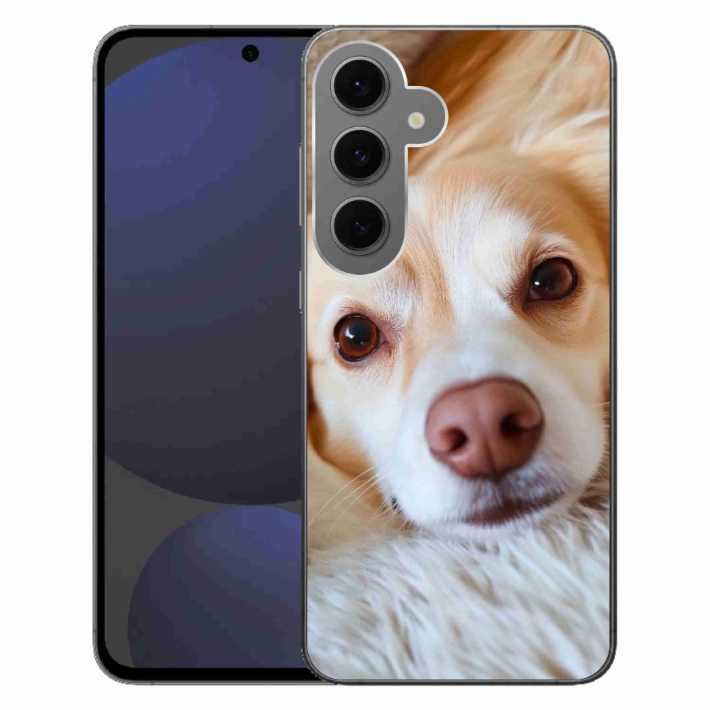 Gél borítás mmCase Samsung Galaxy S24FE - Aranyos csivava