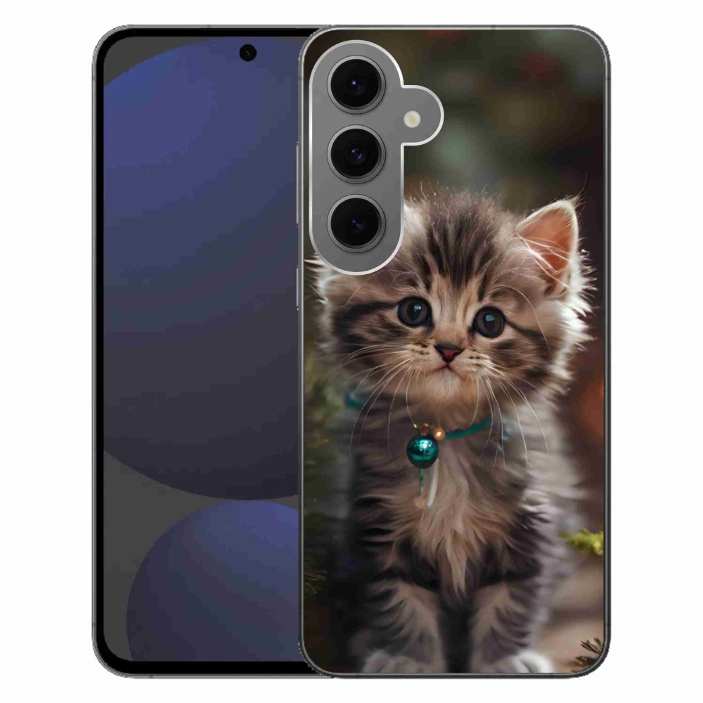 Gél borítás mmCase Samsung Galaxy S24FE - aranyos cica 11