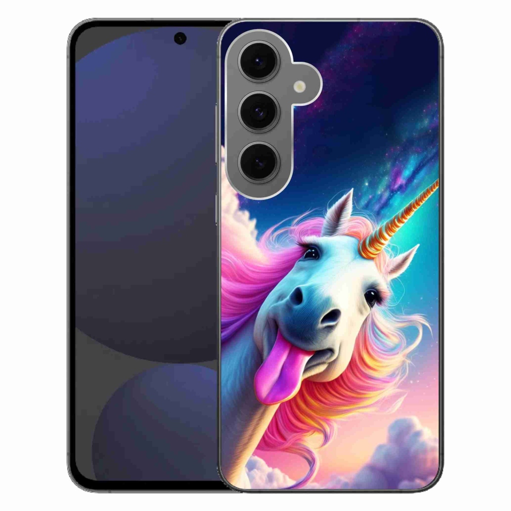 Gél borítás mmCase Samsung Galaxy S24FE - őrült egyszarvúhoz