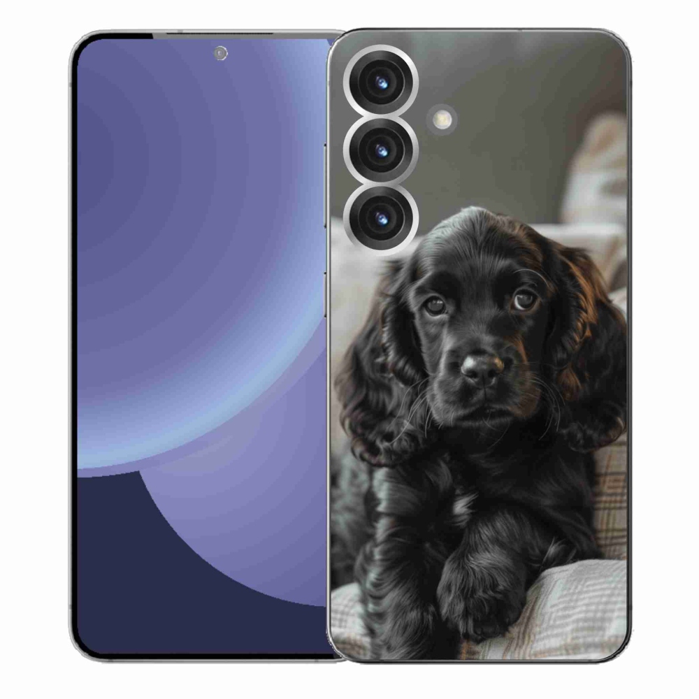 Gél borítás mmCase Samsung Galaxy S25+ készülékhez - angol cocker spániel