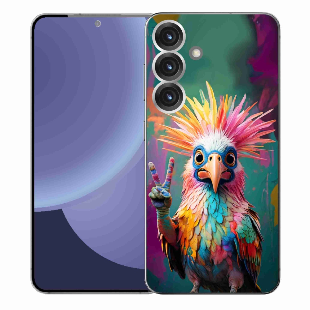 Zselés borítás mmCase Samsung Galaxy S25+ - színes lázadó