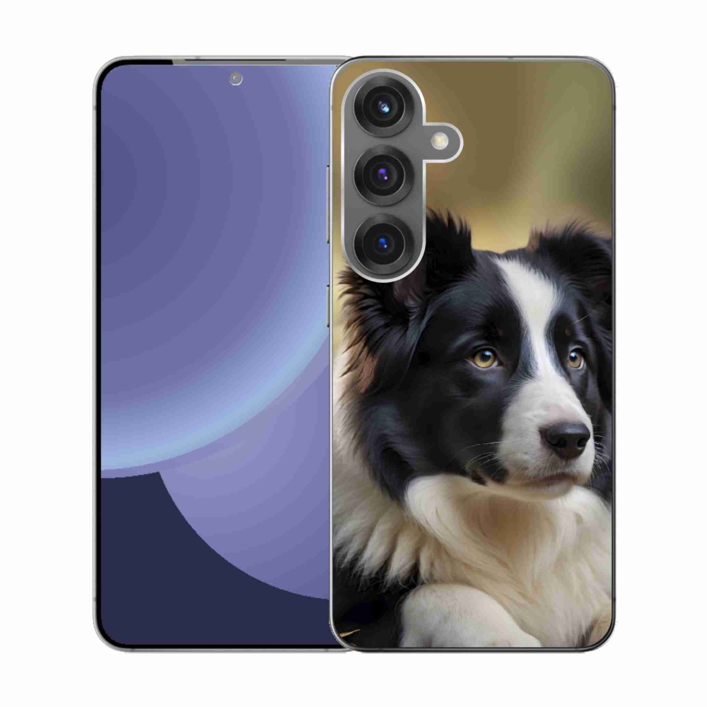 Gél borítás mmCase Samsung Galaxy S25 - border colie 2