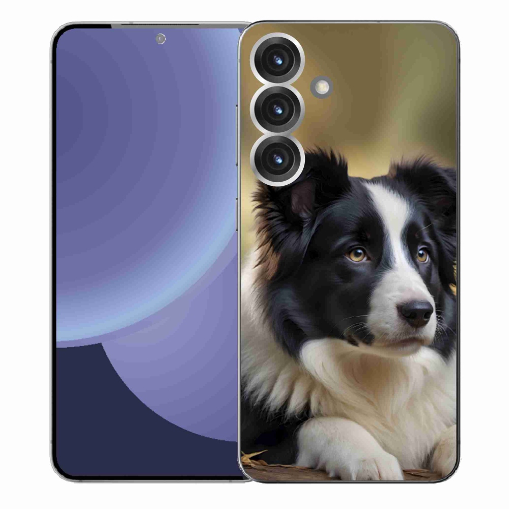Gél borítás mmCase Samsung Galaxy S25+ - border colie 2