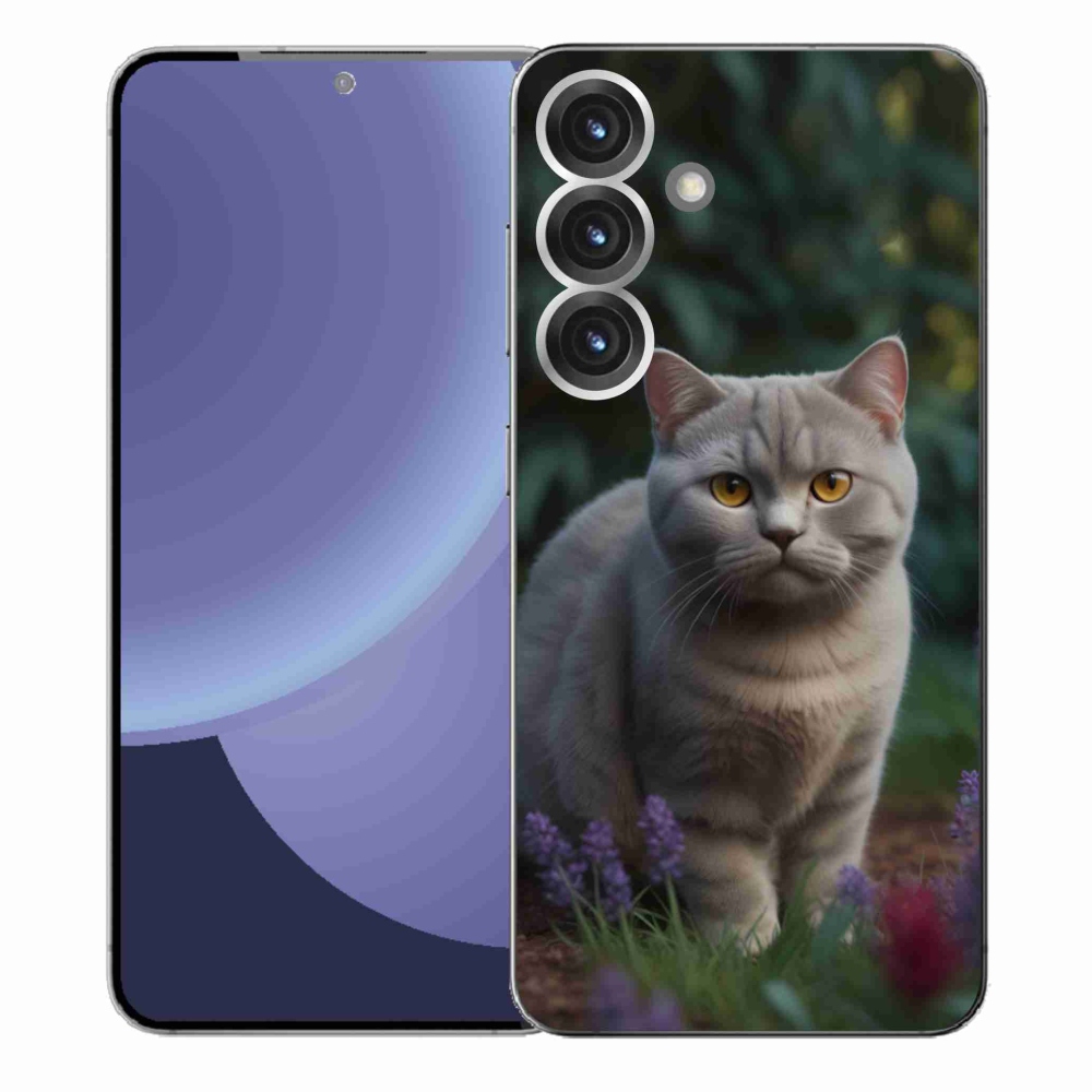 Zselés borítás mmCase Samsung Galaxy S25+ - brit macska