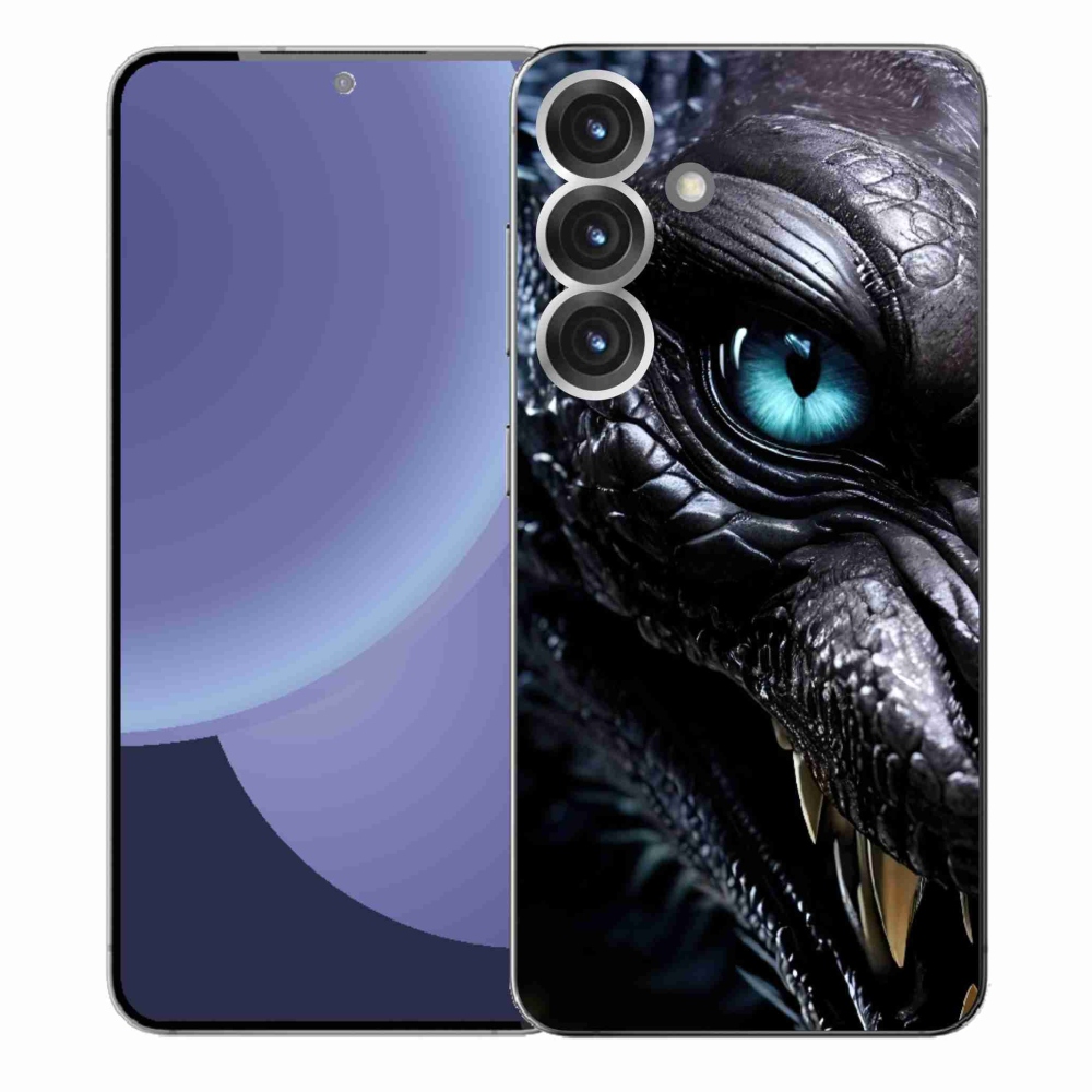 Zselés borítás mmCase Samsung Galaxy S25+ készülékhez - sárkány nézet