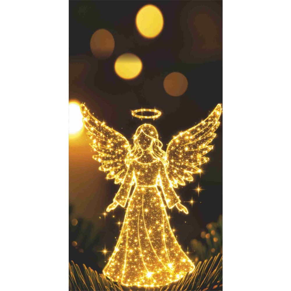 Gél borítás mmCase Samsung Galaxy S25 Edge készülékhez - angyalka