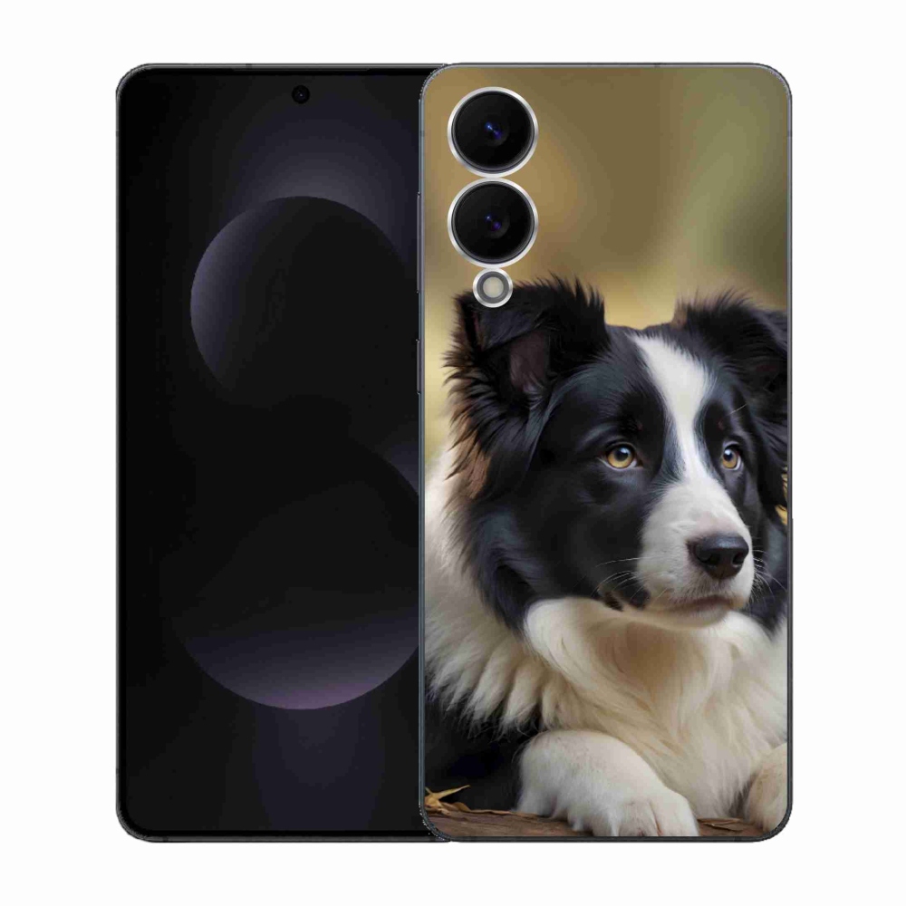 Gél borítás mmCase Samsung Galaxy S25 Edge - border colie 2