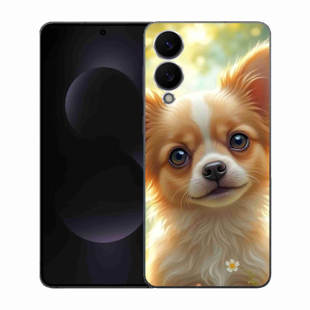 Gél borítás mmCase Samsung Galaxy S25 Edge készülékhez - chihuahua 5