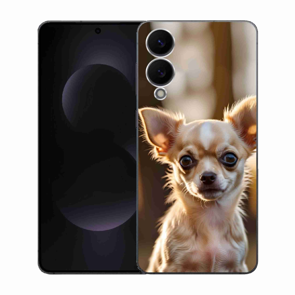 Gél borítás mmCase Samsung Galaxy S25 Edge készülékhez - chihuahua 6
