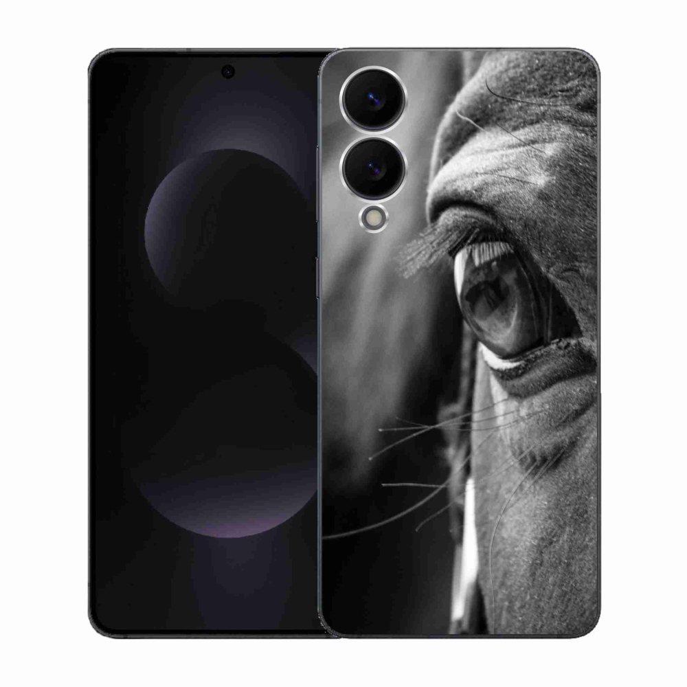 Gél borítás mmCase Samsung Galaxy S25 Edge készülékhez - ló nézet