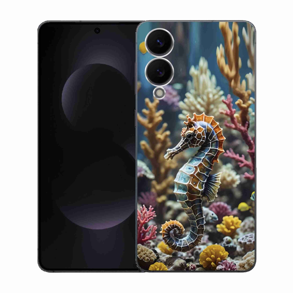 Zselés borítás mmCase Samsung Galaxy S25 Edge készülékhez - csikóhal 2