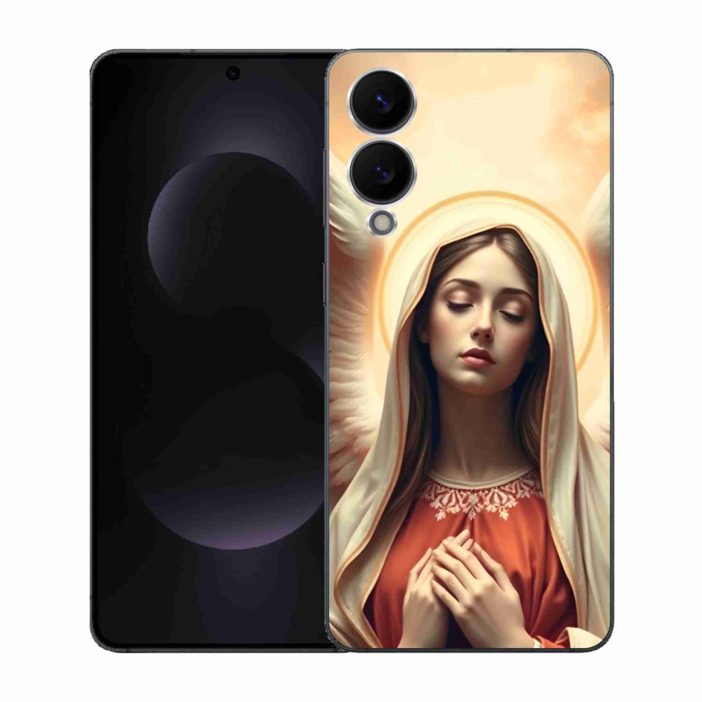 Gél védőhuzat mmCase Samsung Galaxy S25 Edge készülékhez - vallási motívum