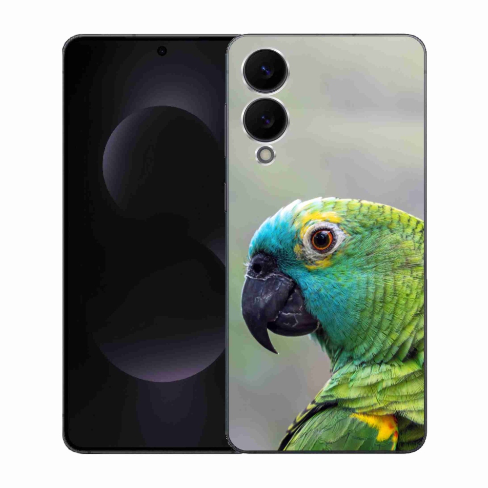 Gél borítás mmCase Samsung Galaxy S25 Edge készülékhez - papagáj amazon