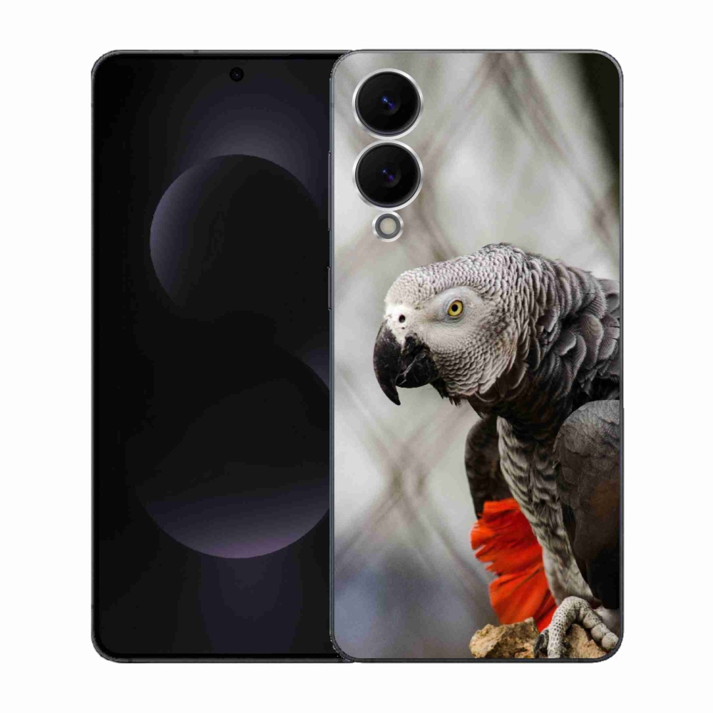 Gél borítás mmCase Samsung Galaxy S25 Edge készülékhez - papagáj jacko 3