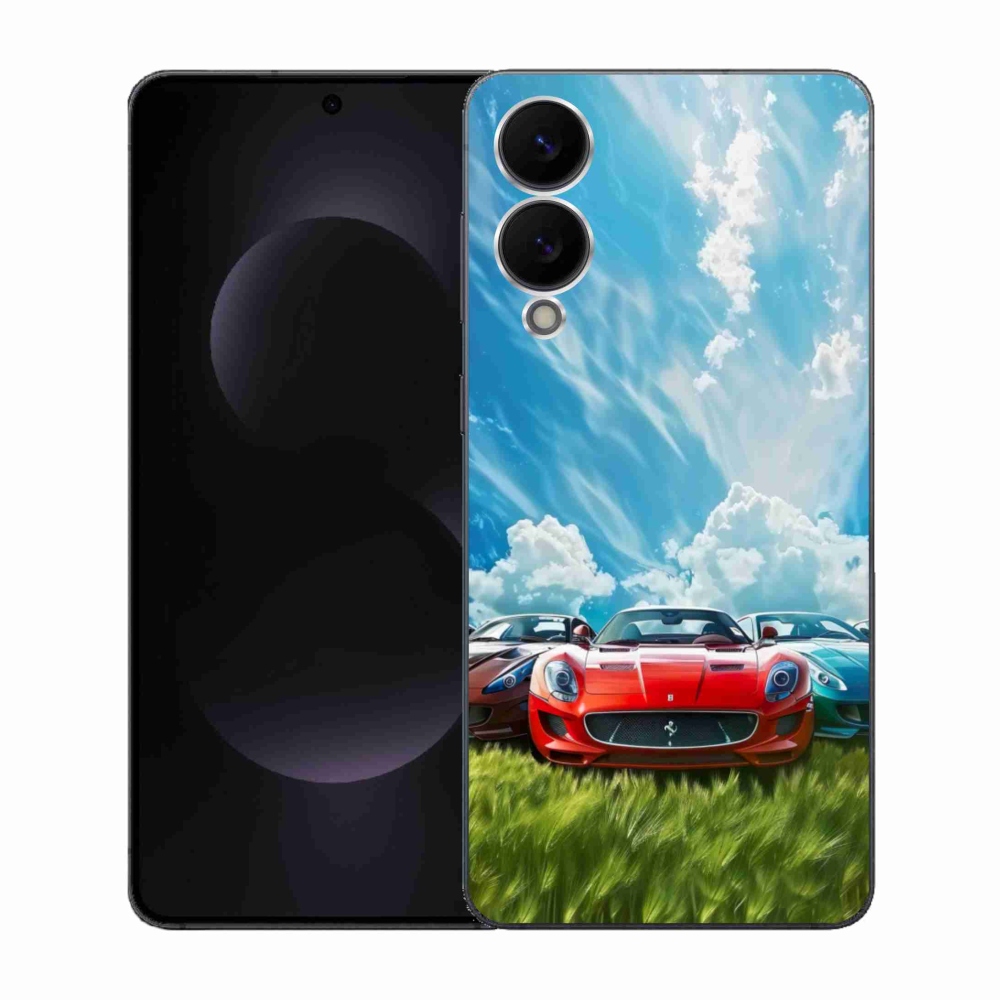 Gél borítás mmCase Samsung Galaxy S25 Edge - sportkocsikhoz