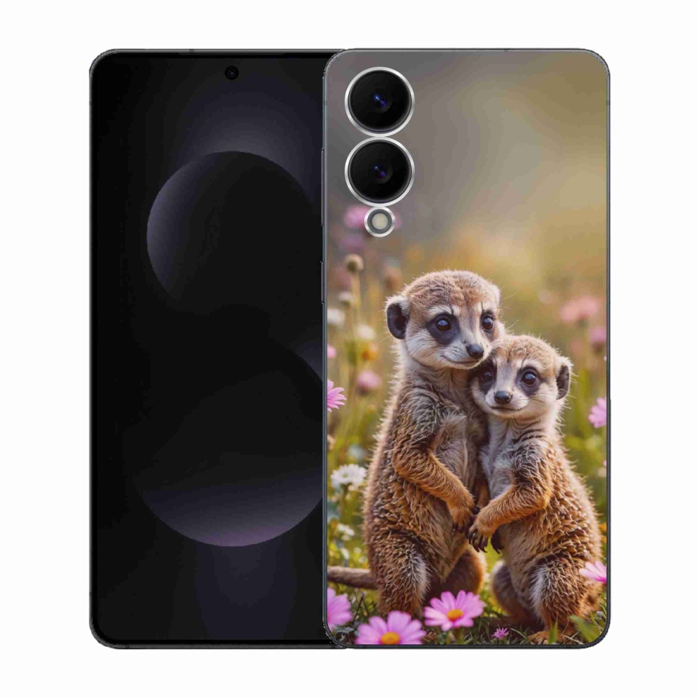 Gél borítás mmCase Samsung Galaxy S25 Edge készülékhez - szürke duó