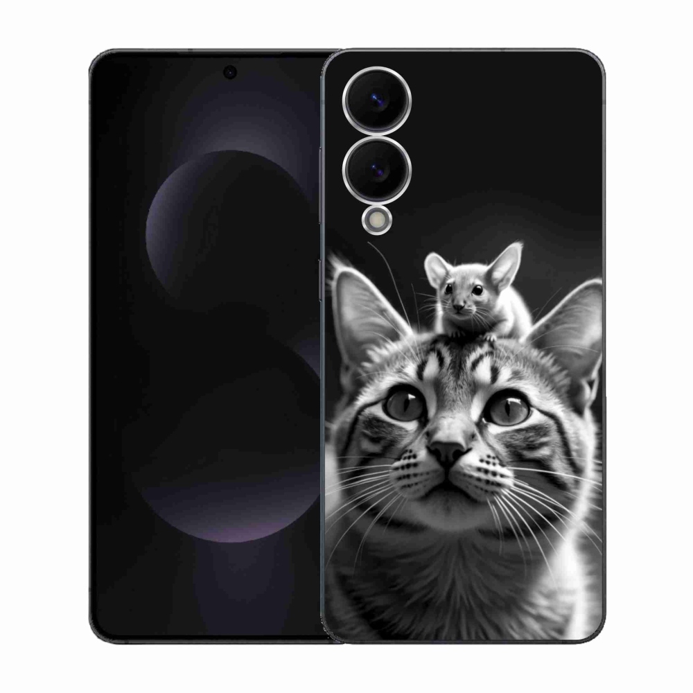 Gél borítás mmCase Samsung Galaxy S25 Edge - állati barátság 2