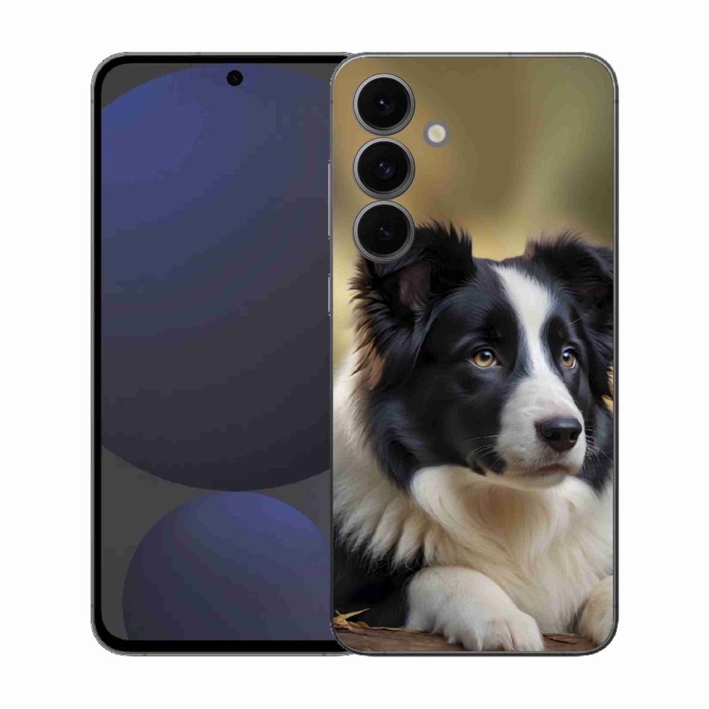 Gél borítás mmCase Samsung Galaxy S25 FE - border colie 2