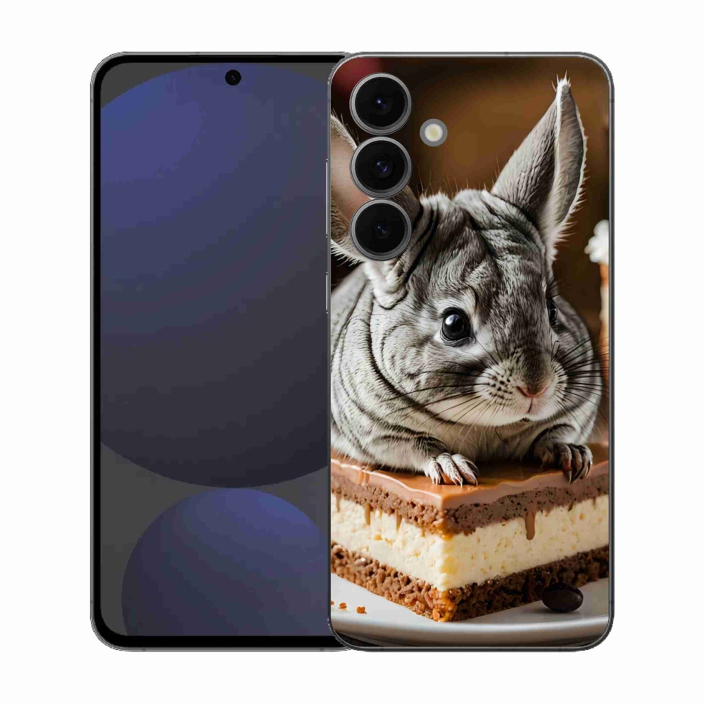 Gél védőhuzat mmCase Samsung Galaxy S25 FE készülékhez - csincsilla