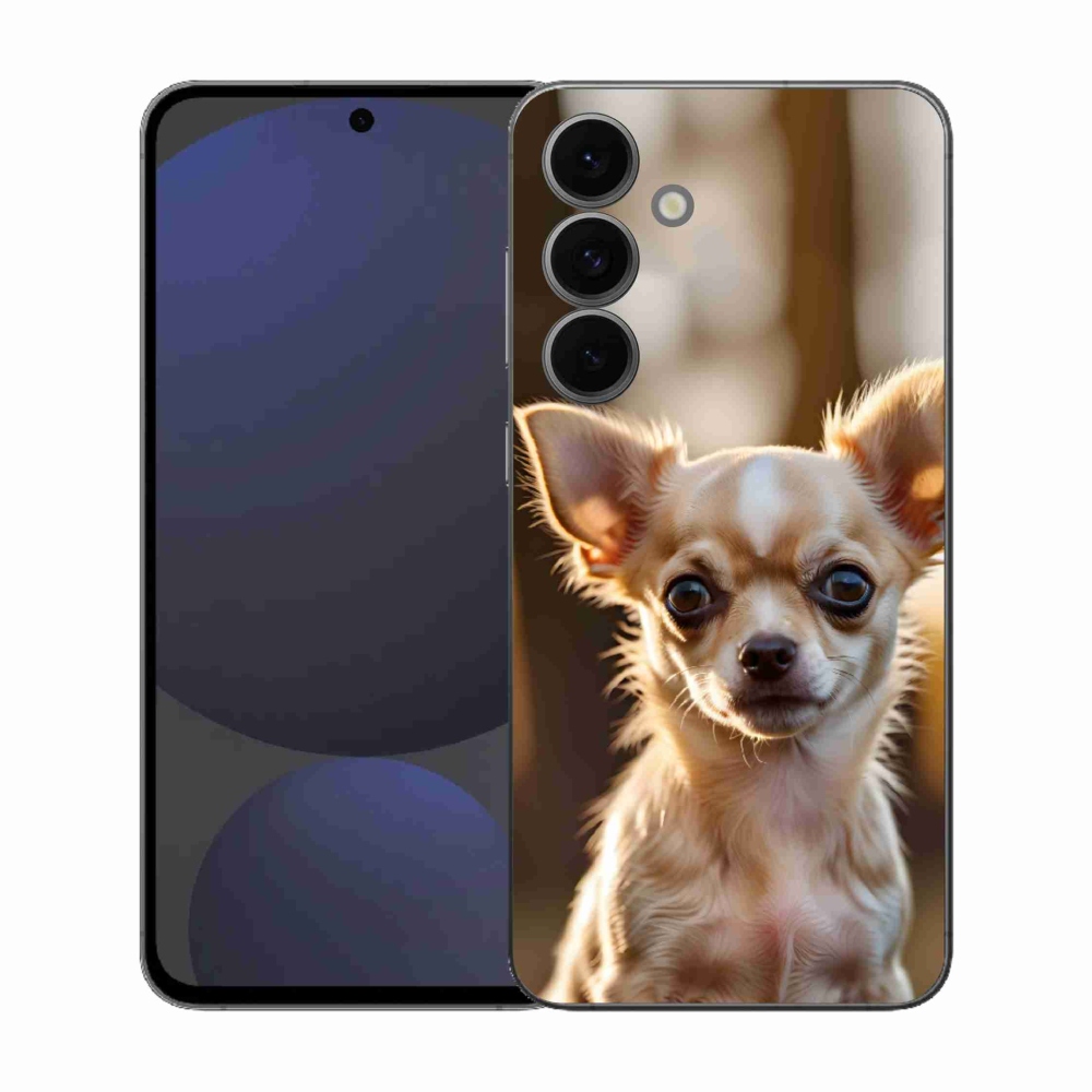 Gél borítás mmCase Samsung Galaxy S25 FE - chihuahua 6