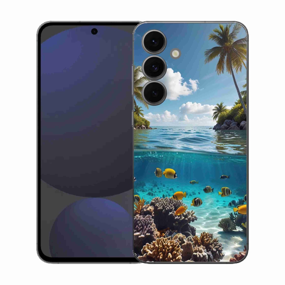 Zselés borítás mmCase Samsung Galaxy S25 FE - Sea World 4