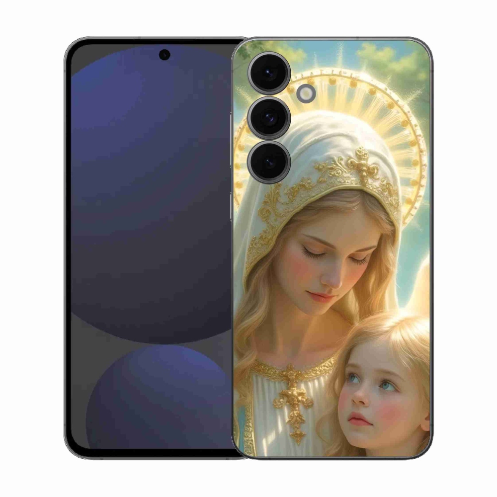 Gél borítás mmCase Samsung Galaxy S25 FE - vallási motívum 2