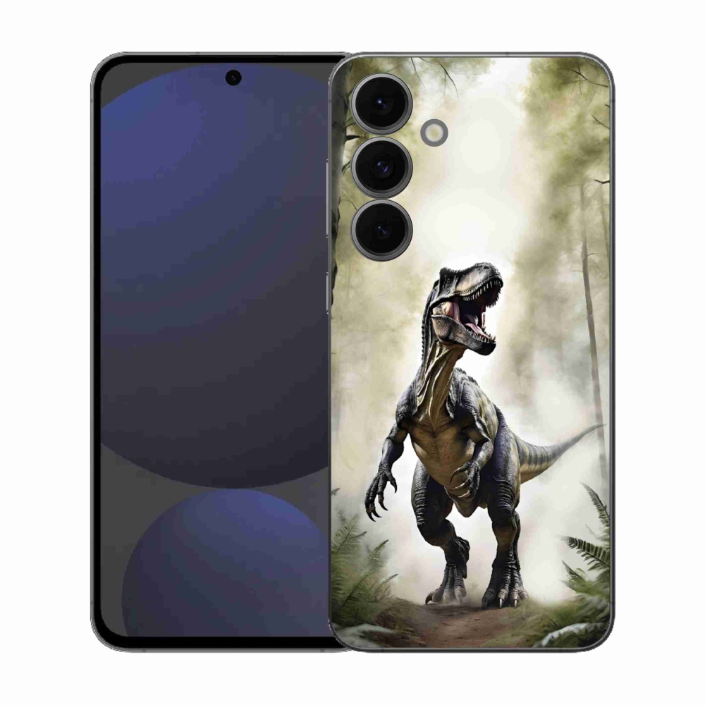 Zselés borítás mmCase Samsung Galaxy S25 FE - dühös T-Rex