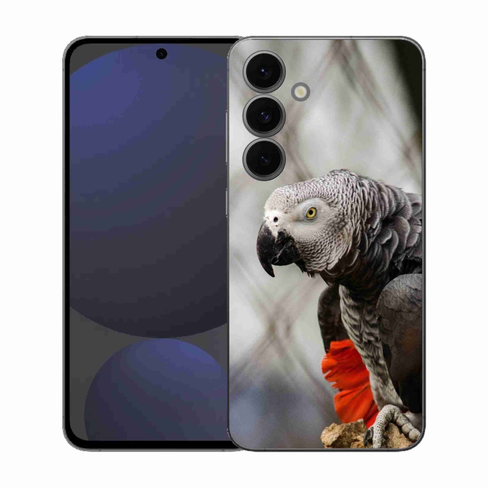 Gél borítás mmCase Samsung Galaxy S25 FE készülékhez - parrot jacko 3