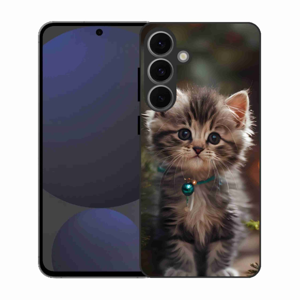 Gél borítás mmCase Samsung Galaxy S25 FE - aranyos cica 11