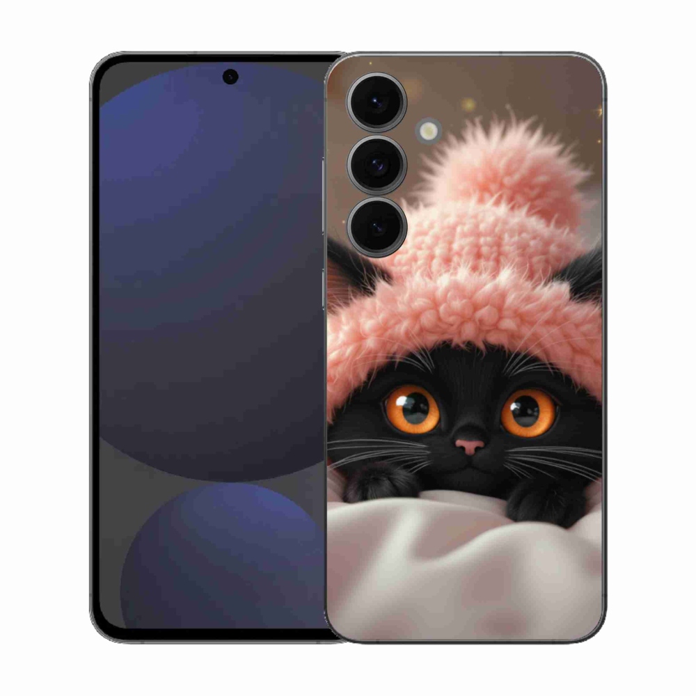 Gél borító mmCase Samsung Galaxy S25 FE - aranyos cica 7