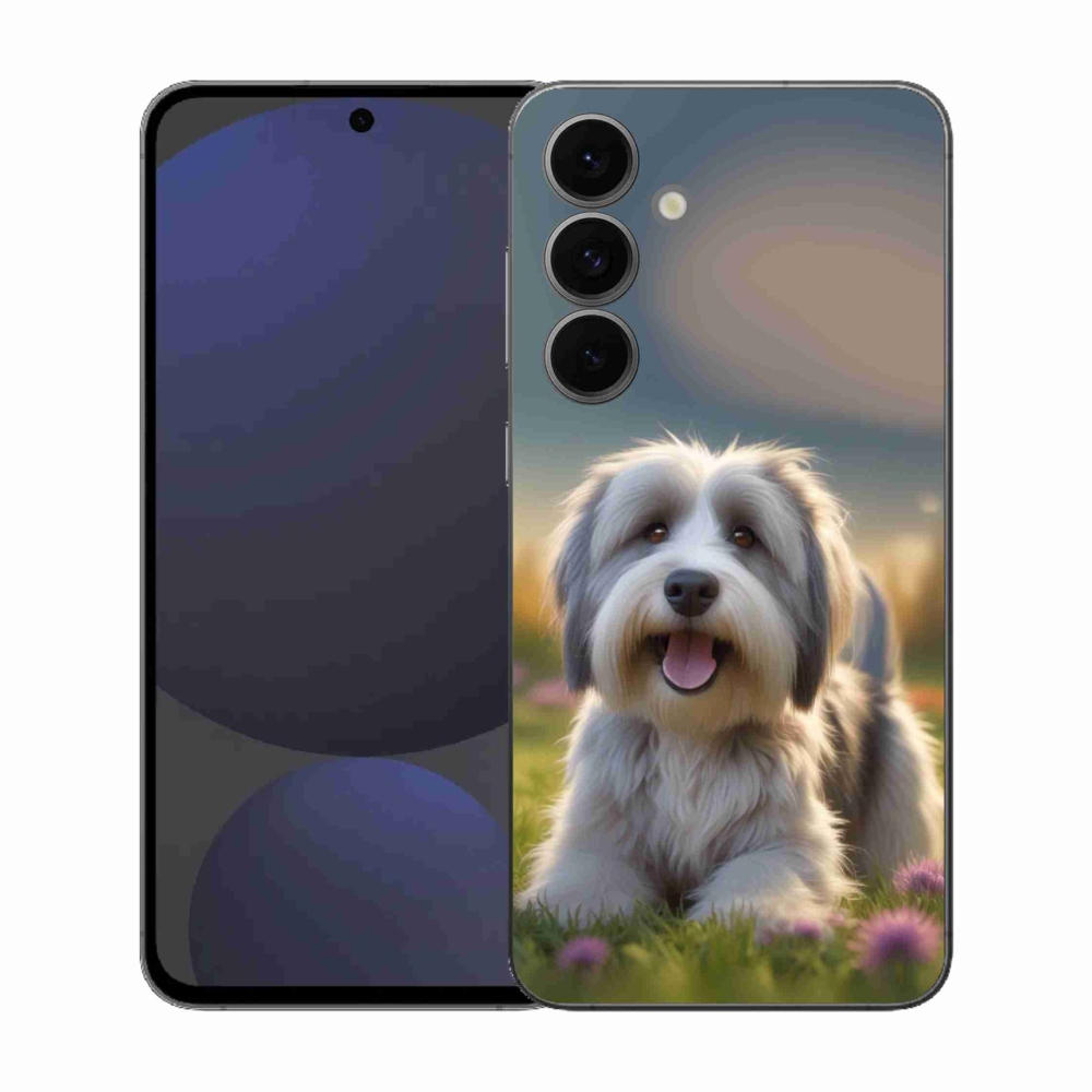 Gél borítás mmCase Samsung Galaxy S25 FE - aranyos havannai kutya