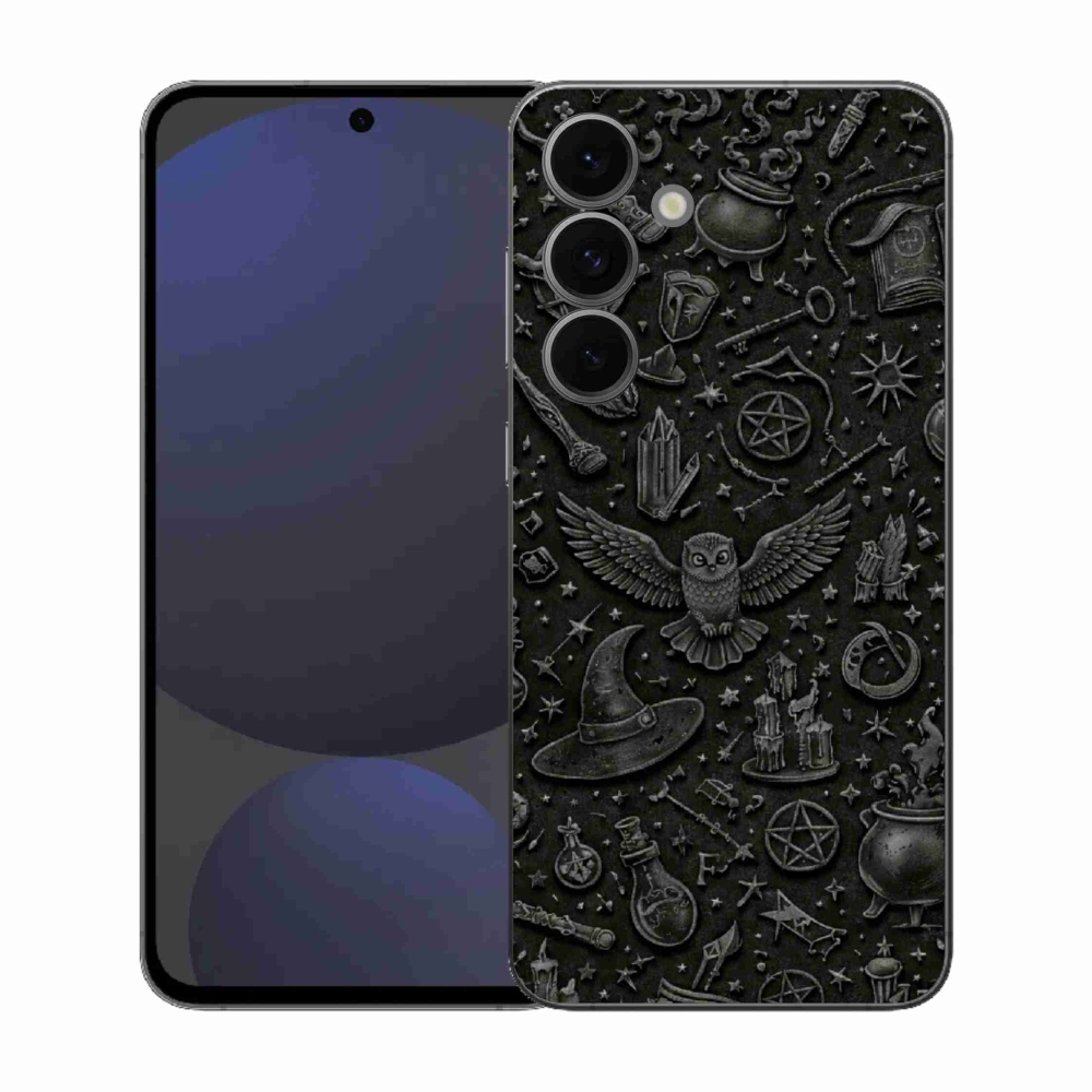 Zselés borítás mmCase Samsung Galaxy S25 FE - sötét varázslatos világhoz