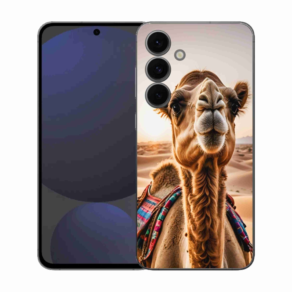 Gél védőhuzat mmCase Samsung Galaxy S25 FE készülékhez - teve színű