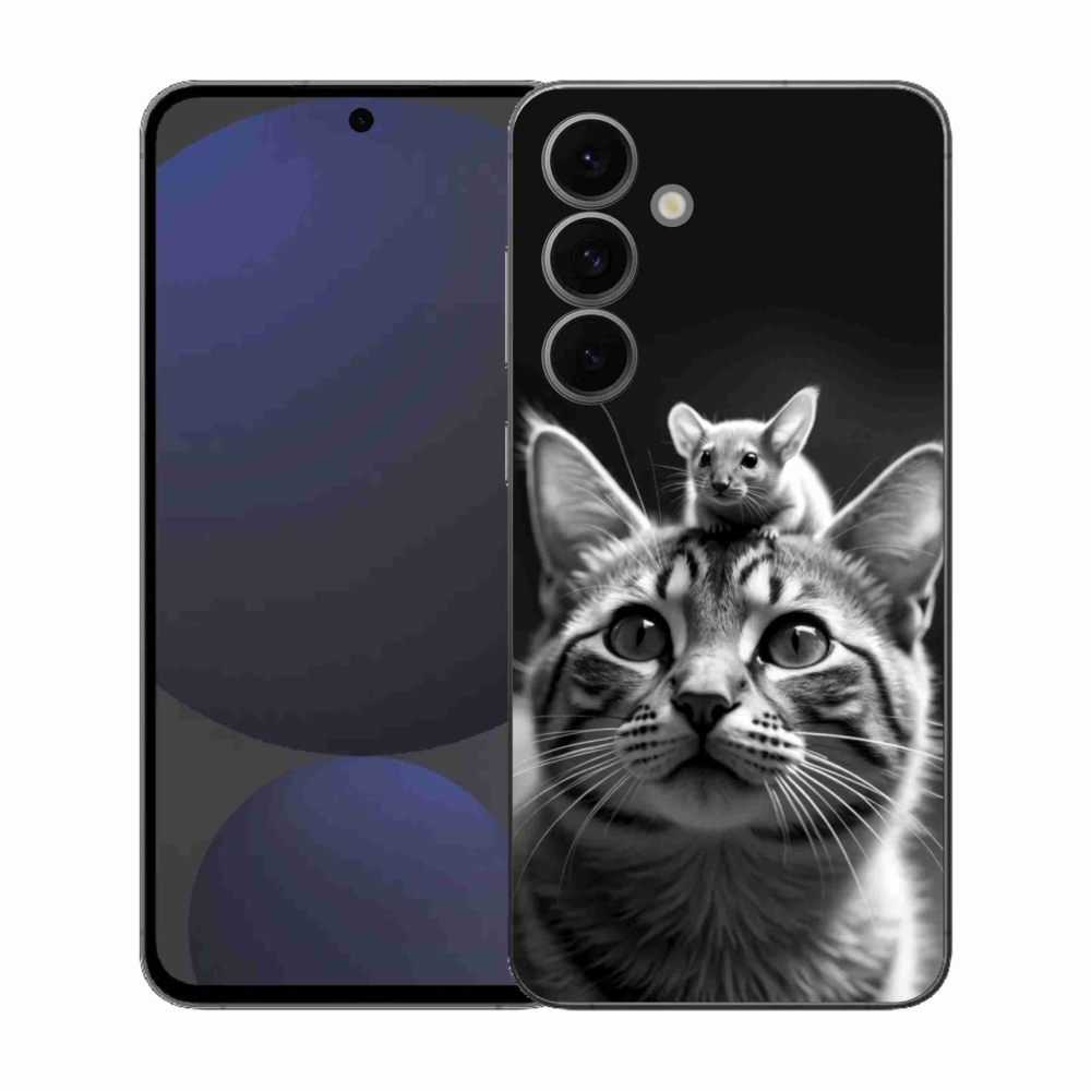 Gél borítás mmCase Samsung Galaxy S25 FE - állatbarátság 2