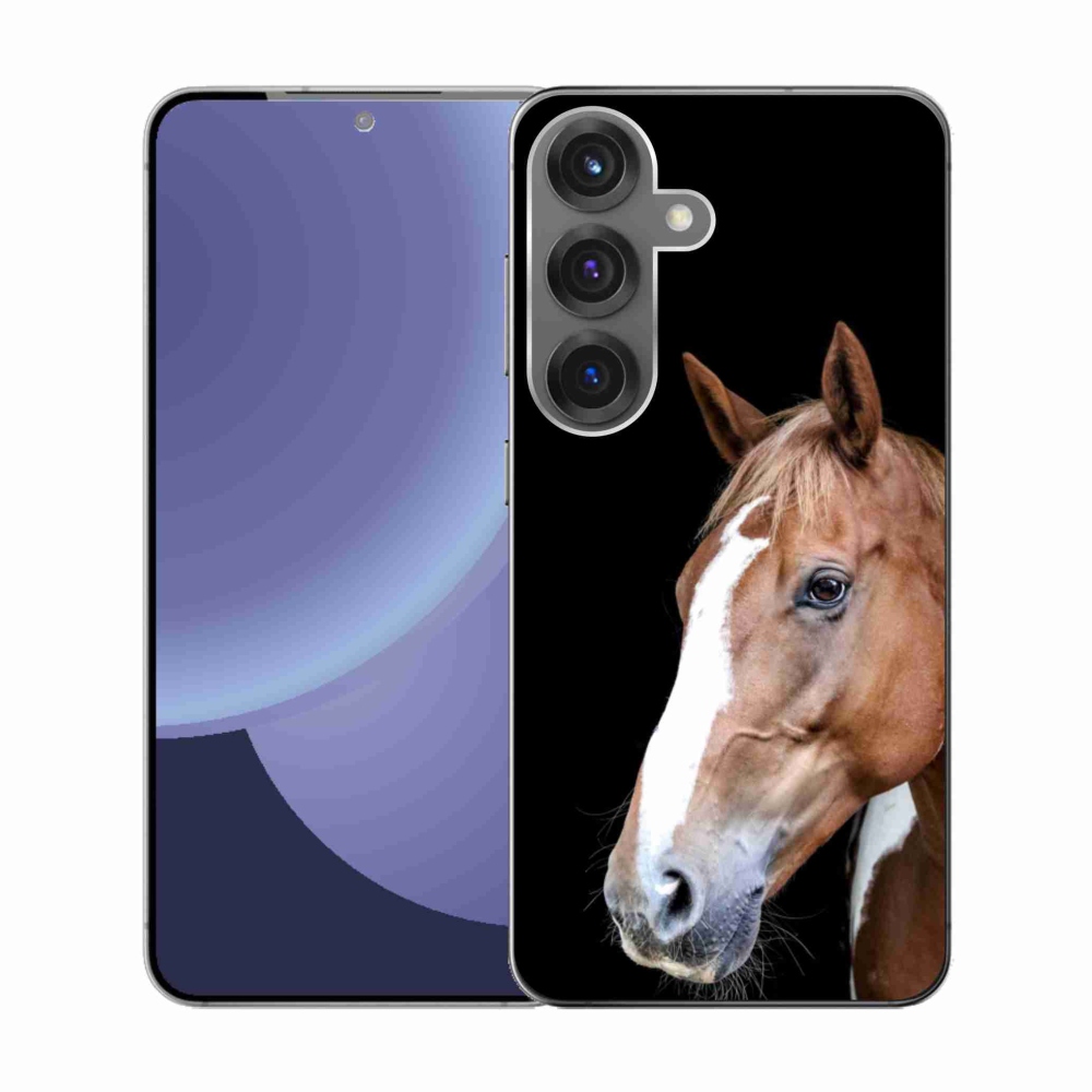 Zselés borítás mmCase Samsung Galaxy S25 - barna ló 3