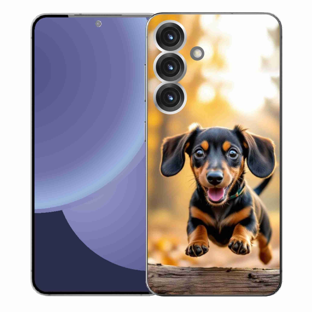 Gél védőhuzat mmCase Samsung Galaxy S25+ - tacskó 2