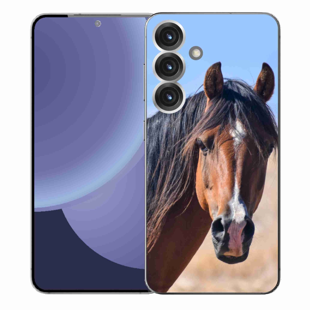 Zselés borítás mmCase Samsung Galaxy S25+ - nyugodt ló